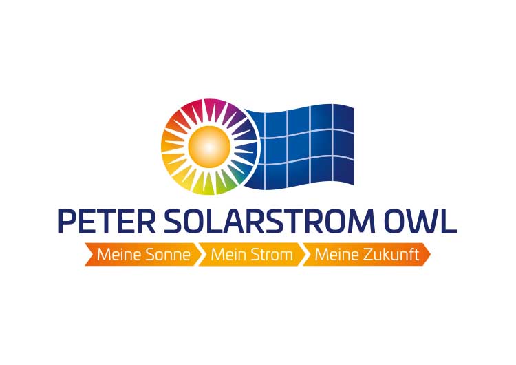 Logo | Peter Solarstrom OWL | Werbeagentur Siekmann