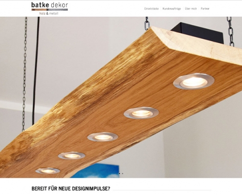News | batke dekor Website | Werbeagentur Siekmann