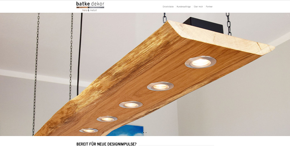 News | batke dekor Website | Werbeagentur Siekmann